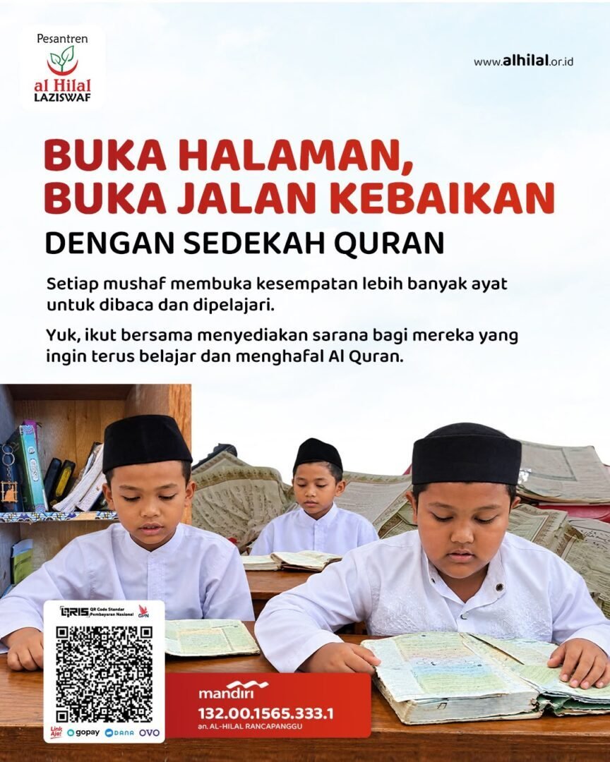 Sedekah Quran untuk Santri: Buka Halaman, Buka Jalan Kebaikan