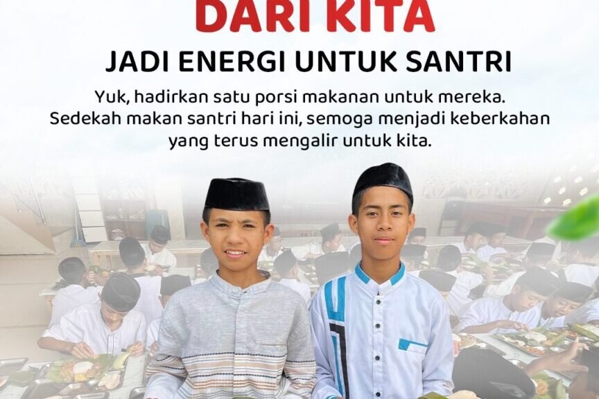 Sedekah Makan Santri Rp35.000 per Porsi Lewat LAZISWAF Al Hilal
