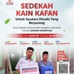 Sedekah Kain Kafan untuk Saudara Dhuafa yang Berpulang Mulai Rp100.000