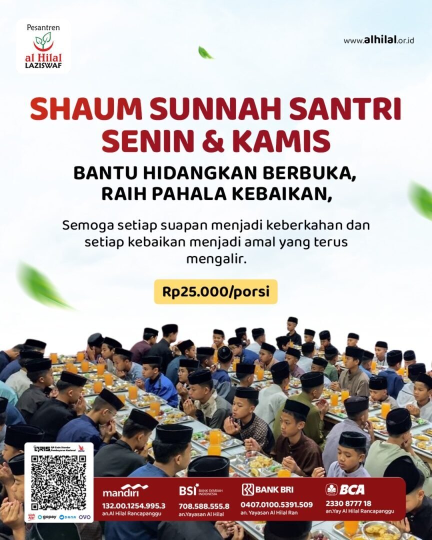 Puasa Sunnah Senin Kamis Santri: Bantu Hidangkan Berbuka Rp25.000 per Porsi