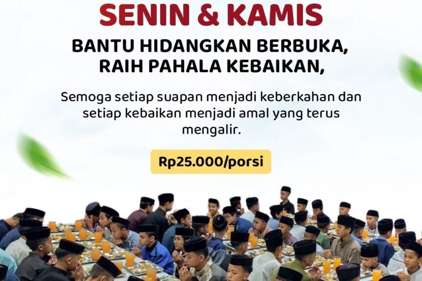 Puasa Sunnah Senin Kamis Santri: Bantu Hidangkan Berbuka Rp25.000 per Porsi