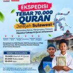 Sedekah Quran untuk Sulawesi: Ekspedisi Tebar 70.000 Quran ke Pelosok