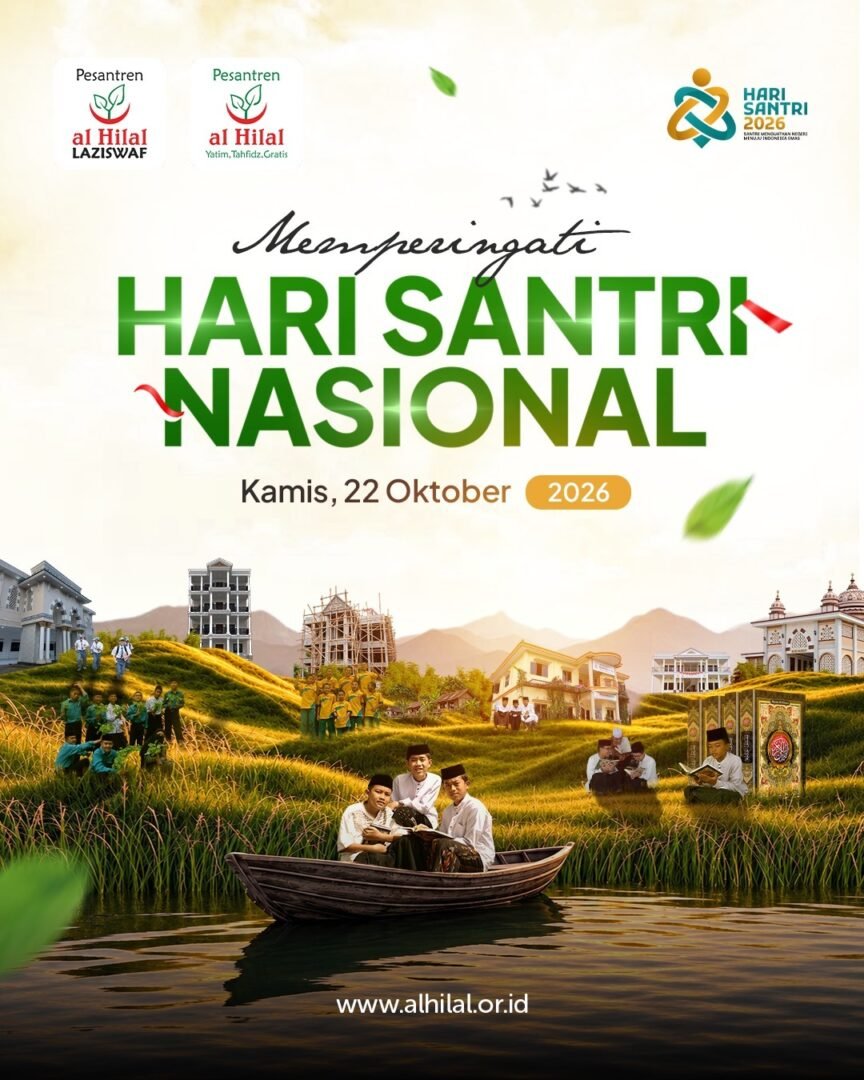 Hari Santri Nasional 2026: Santri Menguatkan Negeri Menuju Indonesia Emas