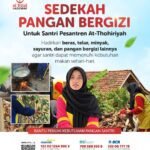 Sedekah Pangan Bergizi untuk Santri Pesantren At-Thohiriyah: Bantu Penuhi Makan Harian Mereka