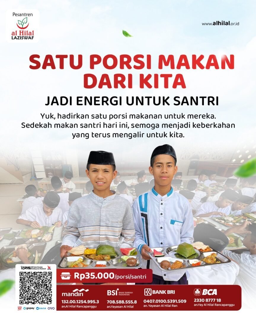 Dari Satu Porsi, Menjadi Energi untuk Santri Yatim Penghafal Quran