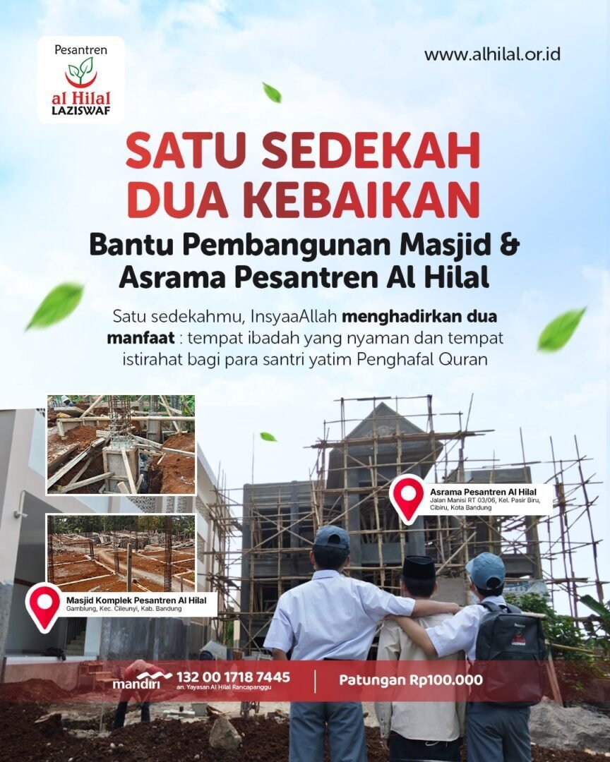 Satu Sedekah, Dua Berkah Kebaikan untuk Santri Yatim Penghafal Al Quran