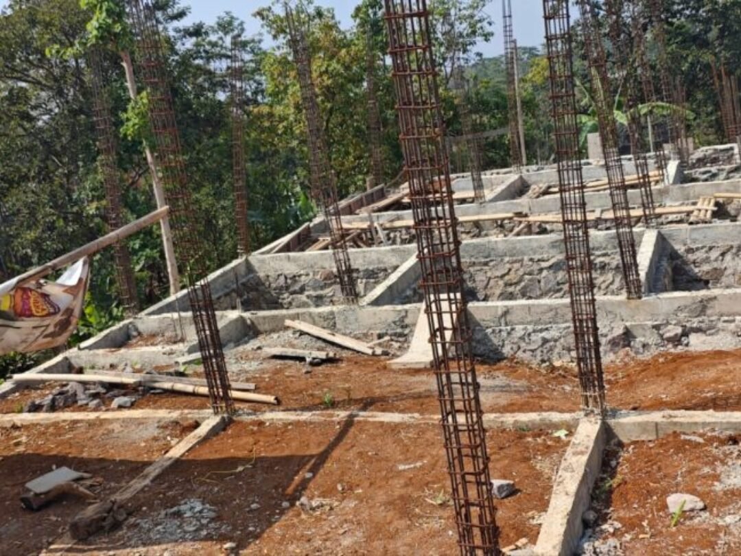 Masih Berfokus Pada Pembangunan Pondasi, Ikhtiar Hadirkan Masjid untuk Para Pengajar Quran di Cileunyi